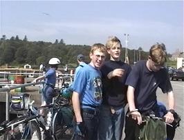 Jamie, Fergus and Oliver